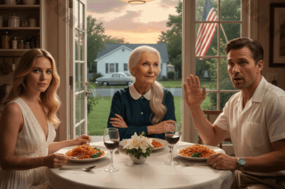 “Get a job and stop living off us,” my daughter-in-law said straight to my face during family dinner at my son’s house. I just laughed, because she had no idea that I’m worth five million dollars, and the house she and my son are living in doesn’t belong to them, it belongs to me.