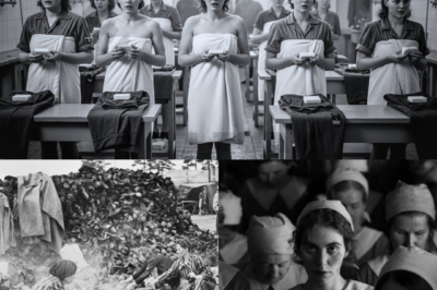 German women prisoners of war were surprised when they showered with soap in America.