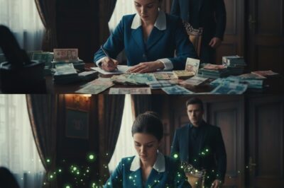 She thought she was cleaning without witnesses. The millionaire was hiding, and what she saw changed everything.