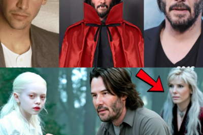 “Keanu Reeves Sparks a Miracle as the Mute Vampire Queen’s Daughter Whispers for the First Time—Totally Unaware the Queen Watching Him Is Sandra Bullock 🦇” — In this outrageous, Hollywood-fantasy scoop, Keanu’s gentle charisma supposedly coaxed words from the silent child, leaving the room trembling with awe, only for the jaw-dropping revelation that the queen herself was none other than Sandra Bullock to turn whispers into gasps of pure disbelief👇