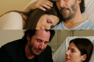 Sandra Bullock Stepped Into Keanu Reeves’ Hospital Room—and the Moment His Eyes Met Hers Shattered Hearts Across the Room 💔 – Witnesses say the second she entered, Keanu froze, a wave of raw emotion sweeping over him as years of unspoken longing and deep concern surfaced, leaving everyone present gasping, teary-eyed, and wondering what secrets had finally been unleashed in that fragile, heart-wrenching moment 👇