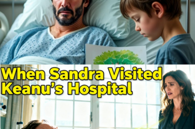 When Sandra Bullock Walked Into Keanu Reeves’ Hospital Room, the Atmosphere Shifted—And What Happened Next Shattered Hearts and Left Hollywood Reeling 💔 – Insiders say the moment she stepped through the door, Keanu froze as decades of unspoken emotions surged to the surface, creating a tense, heart-stopping scene that left everyone present whispering about the hidden bond and secrets finally coming to light 👇