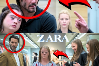 “Two Little Sisters Shuffle Up to Keanu Reeves in a Noisy KFC 🍗… And When They Whisper Their Tiny, Trembling Secret Into His Ear, the Hollywood Icon CRUMBLES in a Heart-Smashing Moment That Sends Every Customer Reeling!” In this fictional tabloid frenzy, the girls’ soft words slice straight through the noise of sizzling fryers as Keanu’s calm smile dissolves into a raw, shaken breakdown that leaves the entire restaurant stunned, whispering, and desperate to know what truth shattered him so instantly 👇