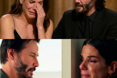 He Knocked Once — And Everything Changed for Keanu Reeves and Sandra Bullock 🌑🔥—A Single Midnight Tap on the Door Unleashed a Secret So Electrifying It Left Them Staring at Each Other Like Their Entire Past Had Been Rewritten — Insiders whisper that when Sandra opened the door, Keanu’s expression shifted from calm to shaken awe, as if the truth he’d been carrying for years had finally collided with the moment he’d never dared to face, leaving the air thick with tension, confession, and fate’s cruel sense of timing 👇