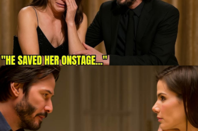 THE SOFTEST GESTURE, THE HARDEST TEARS: Keanu Reeves’ Gentle Act That Allegedly Made Sandra Bullock Tear Up on the Spot and Exposed a Buried Emotional History Hollywood Was Never Meant to See — In true tabloid narrator fashion, the camera may have caught a smile but insiders swear the room shifted when his quiet kindness landed, because this wasn’t romance or rehearsal, it was empathy colliding with years of shared loss, missed timing, and a tenderness so raw it cracked her defenses before she could stop it