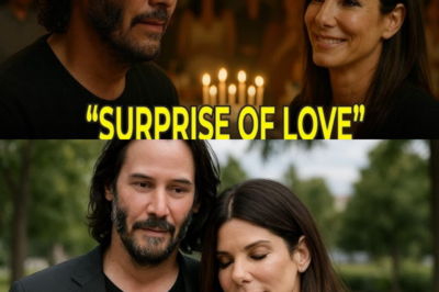 Sandra Bullock’s Birthday Turned Into a Dreamlike Hollywood Fairytale When Keanu Reeves Appeared on the Beach—and What Happened Next Left Everyone Breathless 🌊 – Witnesses say the sun-kissed waves barely compared to the electricity in the air as Keanu stepped out with a surprise so intimate and heartfelt that Sandra froze, laughter and tears mingling in a magical moment that seemed lifted straight from a movie script 👇