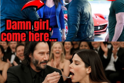 “Bikers Surrounded Sandra Bullock 🔥 And Keanu Reeves’ Explosive, Heart-Stopping Reaction Turned a Harmless Moment Into a Hollywood Showdown No One Saw Coming” — Insiders swear the street went silent as leather-clad riders closed in around Sandra’s car, but when Keanu appeared out of nowhere—eyes blazing, voice low and deadly—the tension snapped like a wire, unleashing a reaction so fierce, so protective, it left the entire crowd stunned into disbelief👇