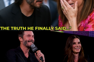 “He Knocked Once 🔔 And In That Single, Echoing Moment Keanu Reeves and Sandra Bullock’s Carefully Controlled World Cracked Open—Spilling Secrets, Emotions, and a Hidden Truth That Left Hollywood Reeling” — Witnesses say the knock barely sounded before destiny shoved its way in, because when Sandra opened the door to find Keanu standing there with that trembling half-smile and eyes weighted with a truth he’d buried for years, the air snapped with electricity, and the chain reaction of confessions, tears, and long-silenced longing melted every boundary they swore to protect👇