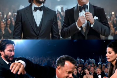 “Tom Hanks Needed Help Onstage 🎭—And the Heart-Stopping Moment When Keanu Reeves and Sandra Bullock Rushed to His Side Sparked a Hollywood Earthquake of Panic, Loyalty, Secret Tensions, Rumored Past Feuds, and a Whispered Pact Between the Three Legends That Reportedly Burst Back to Life Under the Blinding Spotlight as Cameras Caught Their Shocked Faces, Trembling Voices, and the Emotional Rescue That No One in the auditorium could ever forget ⚡😱” — Lead: Insiders swear the chaotic moment exposed decades of hidden loyalty, reigniting buried emotions and sending a shockwave through the A-list as Hollywood watched three icons collide under pressure 👇