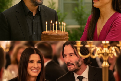 Sandra Bullock Sits Close to Keanu Reeves at Star-Studded Event — What Happens Next Turns a Simple Gesture Into a Worldwide Meltdown 💞 The narrator purrs with disbelief as cameras catch the subtle lean, the shared laugh, and a quiet moment so intimate it hijacks the entire room, sending fans spiraling as they realize this wasn’t choreography or coincidence, but something deeply human unfolding in plain sight