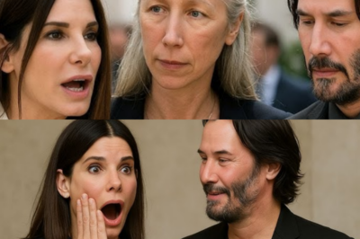 “Keanu Reeves 🌟 Stunned Sandra Bullock With a Surprise So Intense It Froze Hollywood in Its Tracks—But What Happened Next Melted Every Heart, Every Rumor, and Every Guard They Ever Built” — Witnesses swear the moment Keanu stepped into the room with that mysterious holiday box, Sandra’s face shifted from shock to something dangerously close to tears, and when she opened it, the emotional explosion that followed sent insiders scrambling to rewrite everything they thought they knew about their ‘friendship’👇