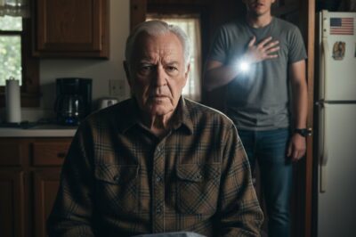 My son stopped by and said, “Let me check your car for you so it’s safe,” two days later I was lying under the car changing the oil and found a tracking device still burning hot, I quietly took it off and sent it straight to Canada, 12 hours later the phone was ringing nonstop and his face turning ghost-white made me realize I had almost lost the chance to say, “Dad is still alive.”