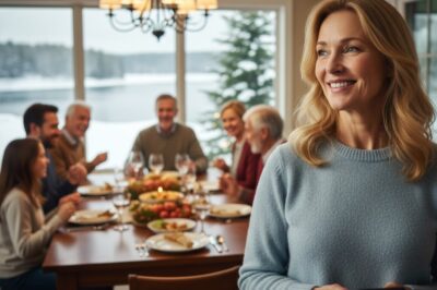 For 33 years of being the “good, agreeable child” always stuck in the background, this year my mom sent exactly one line: “This year, it’s just your sister’s family” – I only replied, “Enjoy.” And then on Thanksgiving, when they saw the photos of the entire extended family happily gathered in a wooden house in the snowy woods of Vermont with not a single trace of them… that’s when everyone suddenly panicked and rushed to call me.