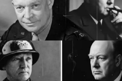 “He Just Called Me What?!” — What Eisenhower Said When Churchill Described Patton in Privatee