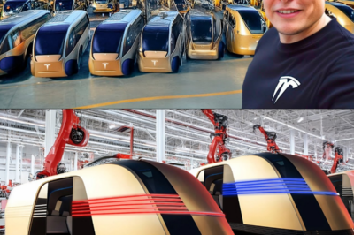 Gasps filled the room as Elon Musk rolled out Tesla’s latest shock to the auto world — the Tesla RoboVan.