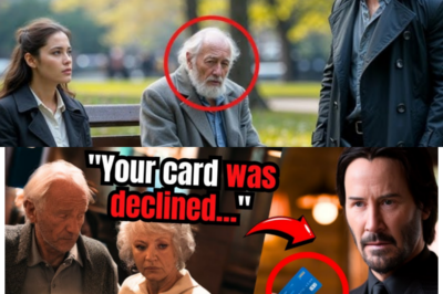 “Elderly Couple Faces Heartbreaking Struggle to Pay for Their Anniversary Dinner—Then Keanu Reeves Steps In With an Act So Stunning, It Leaves the Entire Restaurant Gasping 😢” — In this sensationalized tabloid moment, the room froze as the sweet couple’s hands trembled over the bill, only for Keanu to appear like a guardian angel, turning a quiet evening into a tear-soaked spectacle of generosity and Hollywood magic that no one could stop talking about👇