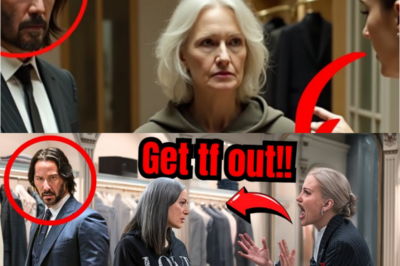 “Luxury Boutique Manager MOCKS ‘Nobody’ Woman 💎… But Her World SHATTERS When the Stranger She Belittled Is Revealed as the SECRET WIFE of Hollywood’s Most Untouchable Legend!” In this fictional tabloid tale, the snooty manager’s smug grin collapses into absolute terror when whispers ripple through the boutique—because the woman she degraded isn’t just connected to Keanu Reeves… she’s the mysterious partner he fiercely protects, and the truth drops like a bomb that sends staff scrambling and reputations trembling