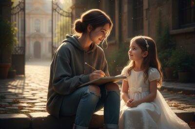 Billionaire Sees A Homeless Girl Teaching His Daughter – What He Did Next Shocked Everyone.