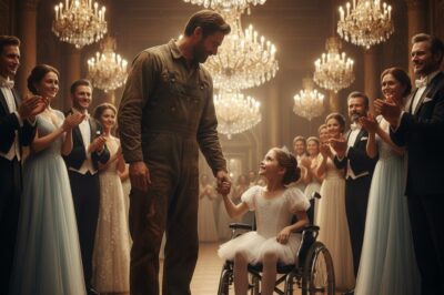 Single Dad Janitor Dances with Disabled Girl—Unaware That Her Billionaire Mother Is Watching…