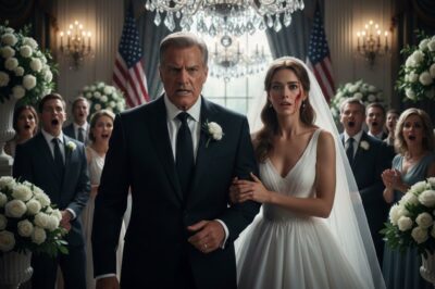 At their lavish wedding, my brother’s bride snobbishly said, “A poor family here lowers our wedding’s prestige.” My dad burst into laughter and said, “Then, we’re leaving.” A shocking truth hit her hard, turning her face ghostly pale…