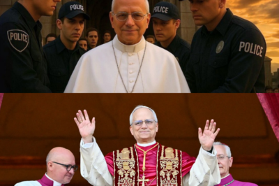 Pope Leo XIV is arrested at the church door: no one expected his response!