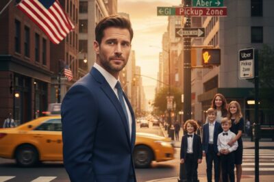 A Chance Encounter That Changed Everything: A Billionaire CEO Is Stunned When He Spots His Former Girlfriend Waiting for an Uber With Three Children Who Bear an Unmistakable Resemblance to Him, Forcing Long-Buried Questions, Emotional Reckoning, and a Past He Never Knew Existed to Suddenly Resurface in the Most Unexpected Way