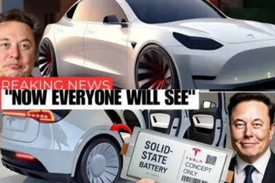 Elon Musk Unveils a Tesla Concept Model Featuring a Revolutionary Solid-State Battery Technology That Could Reshape the Future of Electric Vehicles
