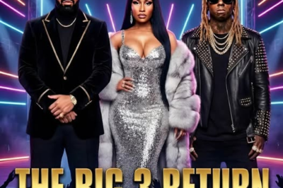 Lil Wayne officially reunites with Drake and Nicki Minaj in a symbolic Young Money anniversary project, marking the return of three artists whose influence has shaped modern hip-hop, while celebrating the creative journey, cultural legacy, and long-lasting impact that Young Money Entertainment has built and shared across more than a decade.