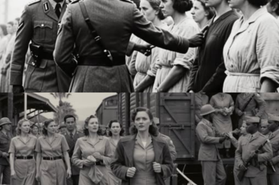 When German Women From A Wartime Camp Saw Black American Service Members for the First Time Louisiana, 1945. The