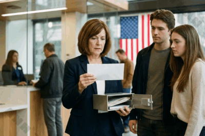 My husband went to the bank every Tuesday for 38 years. After he passed away, I finally learned what those weekly visits were really for, and it changed the way I understood our marriage, our plans, and the quiet responsibilities he carried without ever making a big deal about them. I didn’t cause a scene. I just sat there with the paperwork, reading the details over and over, and realized there was a whole part of our story I’d never truly seen.