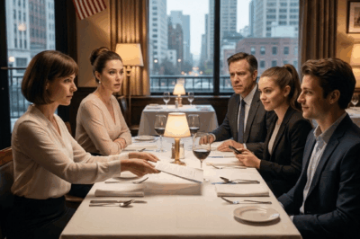 At a family dinner, my younger sister smirked, “Mom and Dad said I’m moving into your house.” I just smiled and said, “Funny timing. I sold that house last week for $740,000.” Then I gently slid the paperwork across the table… and her face went completely pale.