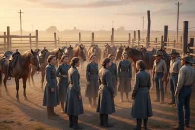 German women prisoners of war were told they were too thin to work, yet what a group of American cowboys did next went beyond anyone’s expectations. Their kindness, ingenuity, and unexpected support changed the lives of the women in ways no one could have imagined, revealing that even in the darkest moments, compassion and human connection can defy fear, prejudice, and the harsh realities of war.
