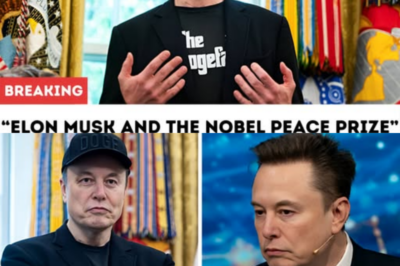 ELON MUSK AND THE NOBEL PEACE PRIZE — WHY THIS NOMINATION HAS IGNITED A GLOBAL DEBATE ABOUT POWER, PROGRESS, AND PEACE