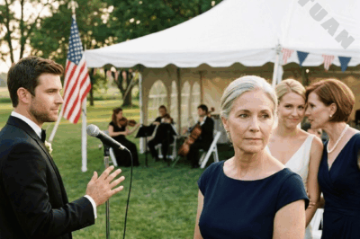 At My Son’s Wedding, His Mother-in-Law Said Something Unkind About Me Loud Enough for the Whole Reception to Hear, and the Bride Smiled like It Was Entertainment. My Son didn’t play along. He stood up, asked for a pause, and calmly made it clear the ceremony wouldn’t move forward like this. The next morning, he made one quiet decision that shifted their family dynamic and brought everything into focus.