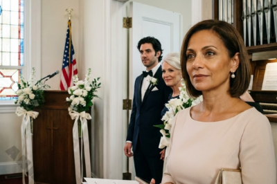 An hour before my daughter’s wedding, I accidentally overheard the groom and his mother laughing about how “naive” she was, then casually talking about the “benefits” they’d be getting after today. I froze for a few seconds, but I kept my composure and let them believe everything was already set in stone. Then, just minutes later, I quietly adjusted one small detail behind the scenes to protect my daughter, and their “perfect plan” immediately went off script in a way he’ll never forget.