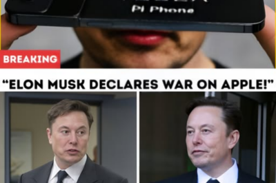 “Elon Musk Declares War on Apple!” – Tesla Unveils $789 Pi Phone, Ready to End the iPhone Era with Starlink and Solar Power