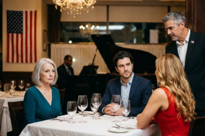 “Go eat somewhere else, then.” my son said as I was about to sit down for our family dinner, so I took a slow breath, called the waiter over, and replied calmly, “Alright, but if that’s really your decision, then you’re the ones who should step away.”