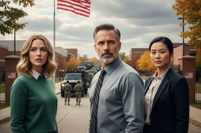 “He mocked me for being a scholarship student and doubted my background, even insisting that my father could never hold a high-ranking position. His words stung, but I stayed silent. Just three hours later, unexpected visitors arrived at the school, instantly changing the atmosphere and leaving everyone speechless. What started as careless judgment quickly turned into a powerful lesson about respect, humility, and never underestimating someone based on appearances.”