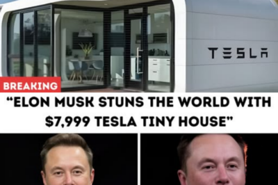 BREAKING: ELON MUSK STUNS THE WORLD WITH $7,999 TESLA TINY HOUSE — FREE LAND, ZERO TAXES, AND A FUTURE REDEFINED.