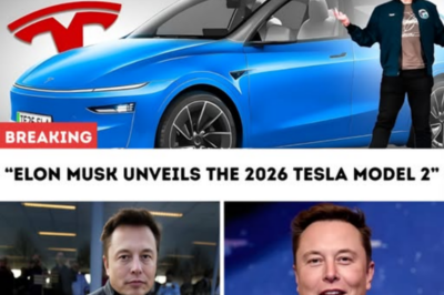BREAKING: Elon Musk unveils the 2026 Tesla Model 2 — sleek design, shocking price, and a game-changer for the EV market.