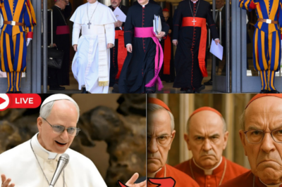 Tension erupts as cardinals challenge Pope Leo XIV—the Vatican braces for an internal war as marble corridors buzz, alliances harden, and ancient vows feel suddenly negotiable under the heat of open defiance ⛪🔥 the narrator leans in, savoring the crackle as power tests faith and every whispered vote sounds like a drumbeat toward confrontation