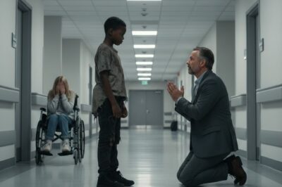 “Make my daughter walk again and I’ll adopt you…” the rich man had promised. But what the orphan did…