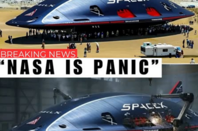 SPACE X – When the Flying Saucer of the Future Steps Out of the Factory