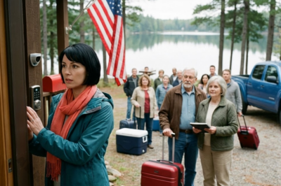 We had just bought a lakeside house for retirement when we got a call from our daughter-in-law: “We’ll be there tomorrow at 9 a.m.” We thought it would be just a few people stopping by, but she showed up with as many as twenty relatives, arriving with suitcases, food, and a plan to run the whole weekend their way. But the moment they stepped onto the property, a surprise was already waiting…