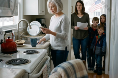 After sixteen years of being gone, my daughter suddenly showed up and said she wanted to “take back” the three children she once abandoned. All those years, I held them, got them to school, worried about every meal and every fever, and they grew up calling me Mom. But the day their birth mother came back, they made a choice that left me stunned.