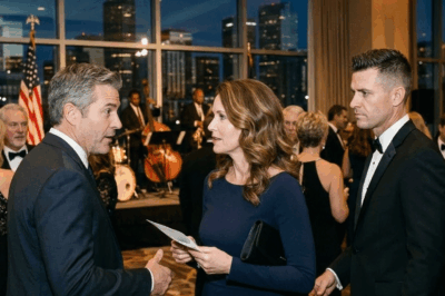 My husband dragged me to the party to score points with the new owner, then coldly told me to stand in the back because my dress was “too eye-catching.” But when the CEO arrived, he ignored my husband’s handshake, walked straight to me, held my hand, and whispered with a trembling voice, “I’ve been searching for you for 30 years…” The glass in my husband’s hand slipped and fell right after that.