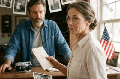 I took my late husband’s camera to get the photos developed. The photo tech, a close family friend, stopped me as soon as he saw me and said softly, “Don’t let anyone see these pictures.” Curious, I asked, “Why?” He glanced around as if he was afraid someone might hear, then handed me a sealed envelope, leaned in close, and whispered, “Look at the very last photo he took.”…