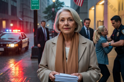 My daughter-in-law keeps letting herself into my apartment, smirking as she says, “At your age, you don’t need privacy anymore.” Yesterday, she barged in again, but this time the place was empty. I stood across the street and watched her start to panic, calling my name like something was seriously wrong… and a few seconds later, the police stepped in.