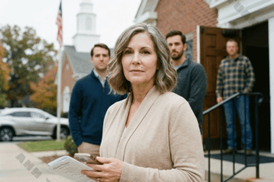 A year after my husband passed away, I hired a company to renovate his old office. I had just arrived at church when the contractor called and said, “Ma’am, I need you to come take a look at what we found, but please don’t come by yourself. Bring your two sons.” I asked, my voice barely steady, “Why would you say that?” My heart nearly stopped when we got there…