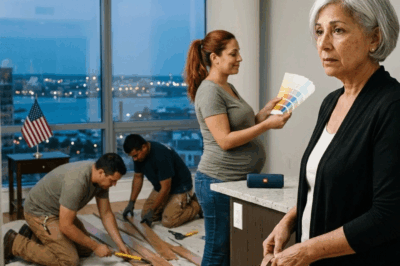 While I was away, my daughter-in-law brought in contractors and turned my condo into “her project.” She tore up the floors and changed everything without asking for permission, then acted like I didn’t even have the right to say a word. I thought it was just plain disrespect, until a quiet phone call revealed the truth: the pregnancy story she’d been using to pressure the family had never been real. And by the next morning, a written notice was sent out, clear enough to reestablish boundaries and bring everything back into proper order.